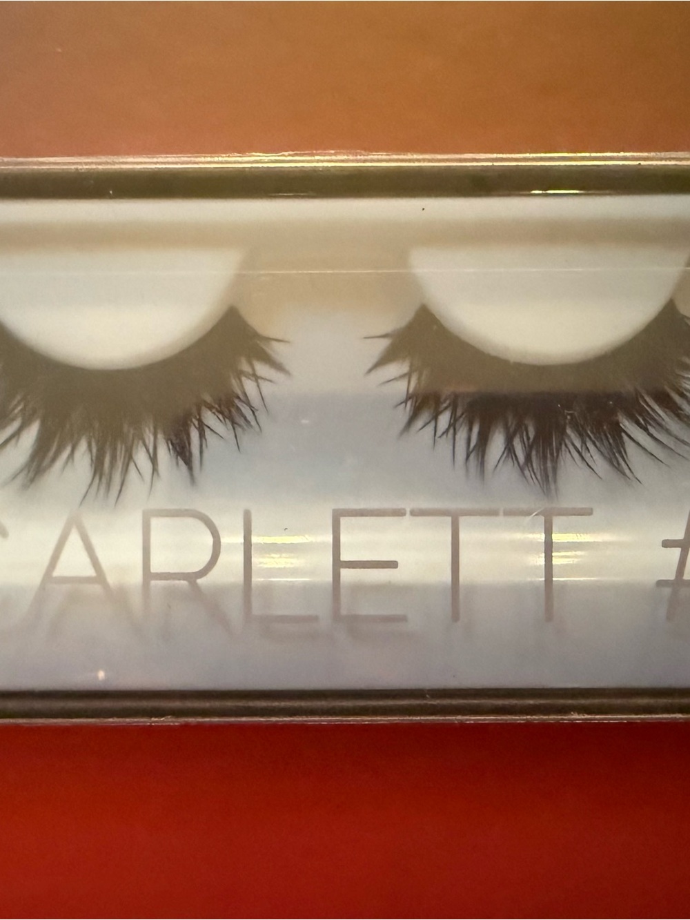NIB HUDA BEAUTY Black Faux Mink Lash Tools - Dramatic Wispy Lashes